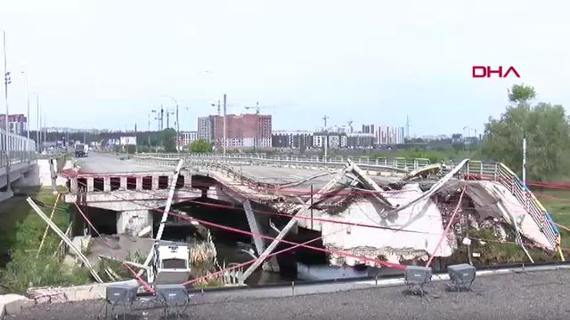 Ukrayna-Rusya savaşında havaya uçurulan köprü, savaş anıtı olacak