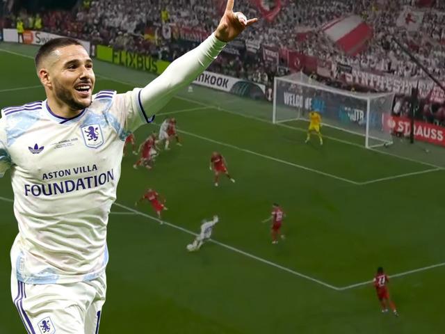 İstanbul'daki UEFA Avrupa Ligi finalinde Emiliano Buendia tarihi bir gol attı!
