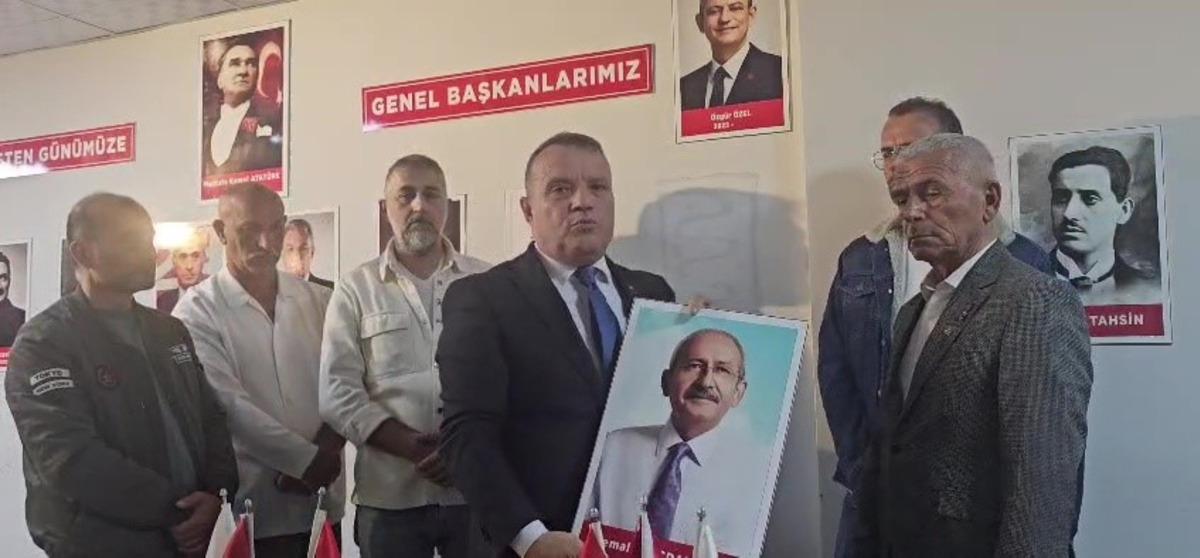Parti binasından Kılı&ccedil;daroğlu nun fotoğrafı kaldırıldı 2