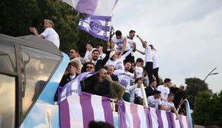 52 Orduspor FK, 2. Lig&rsquo;e y&uuml;kselişini kutladı
