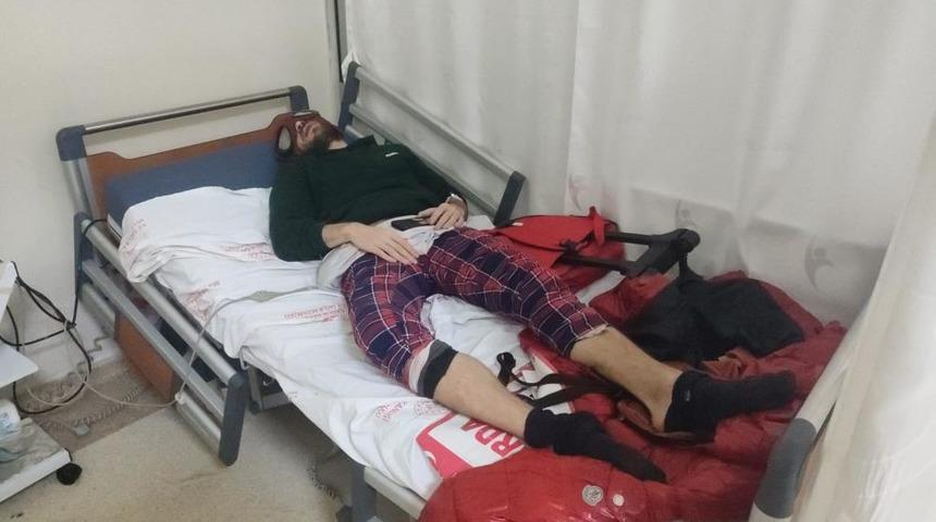 "T&uuml;rk &Ouml;r&uuml;mcek Adam" yılan otu nedeniyle hastanelik oldu