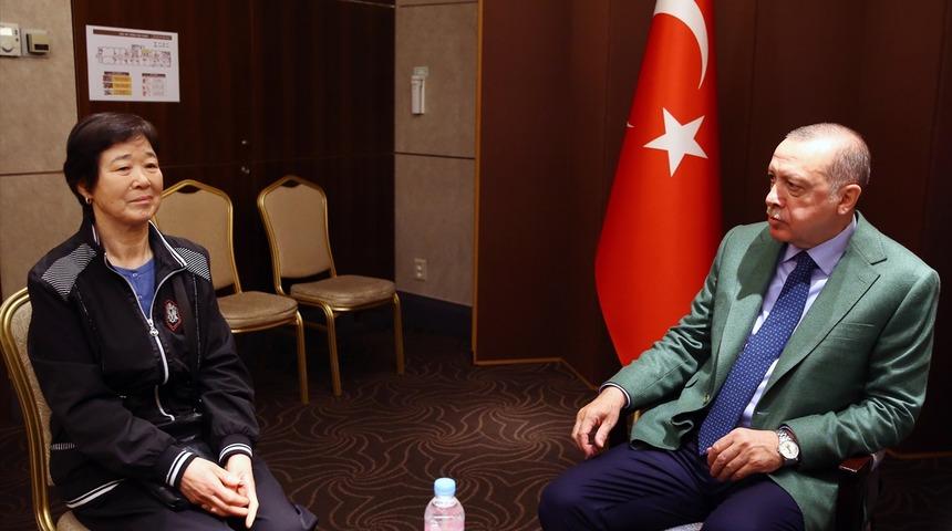 Cumhurbaşkanı Erdoğan Güney Kore'de