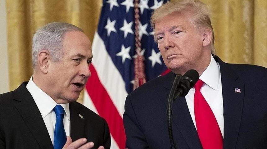 Trump ve Netanyahu ters d&uuml;şt&uuml;! Gergin g&ouml;r&uuml;şme...