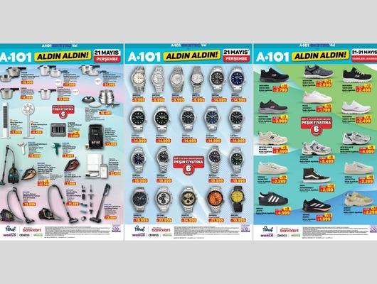 A101'e Seiko kol saatleri geliyor! 21 Mayıs 2026 A101 kataloğu 
