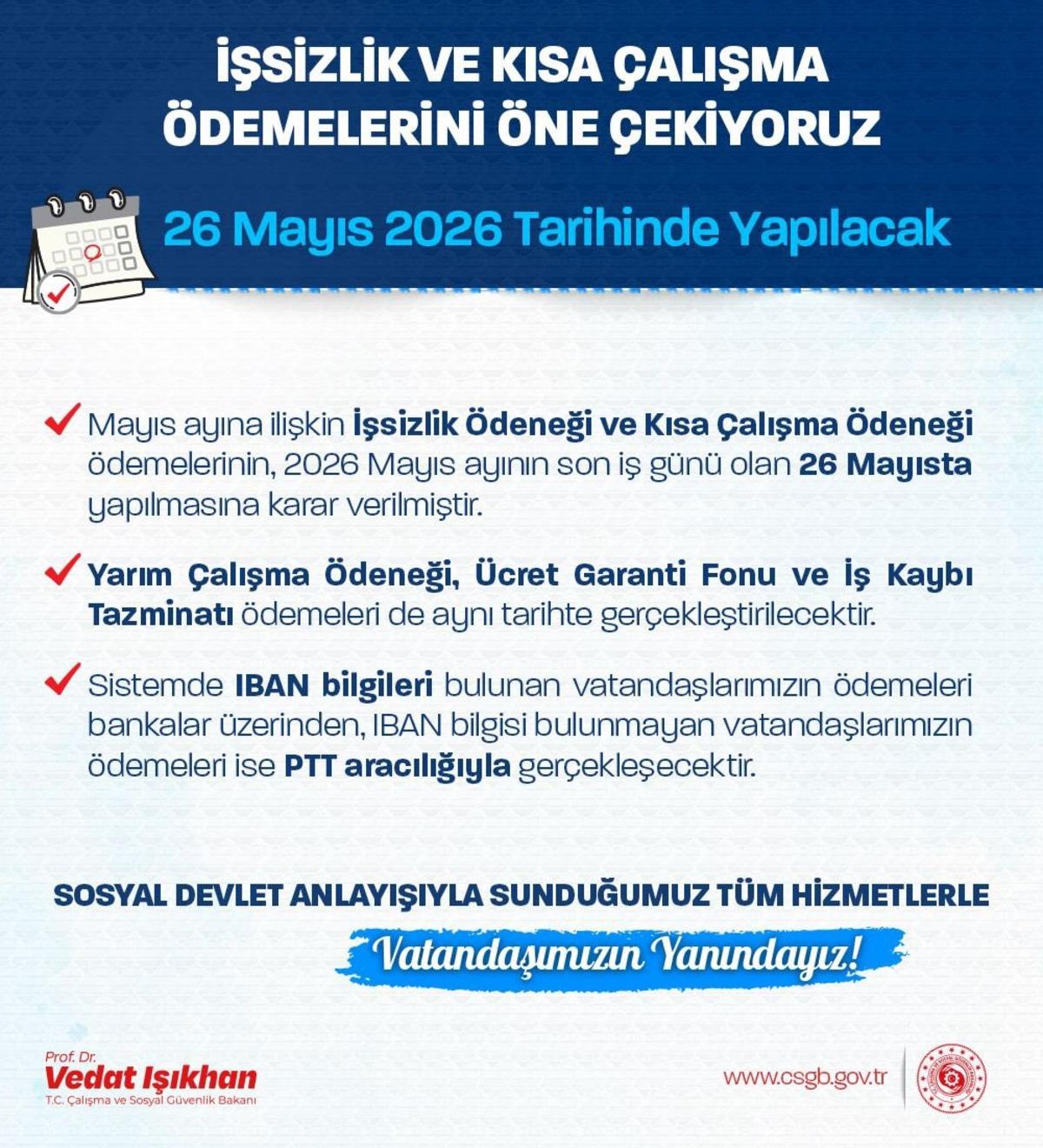 Bakan Işıkhan duyurdu: İşsizlik ve kısa &ccedil;alışma &ouml;demeleri &ouml;ne &ccedil;ekiliyor 2