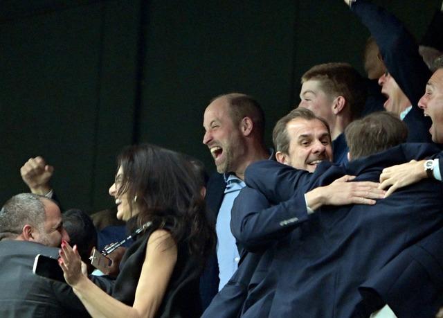 Galler Prensi William'ın gol sevinci kamerada ⚽️