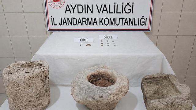 Bozdoğan’da tarihi eser operasyonu
