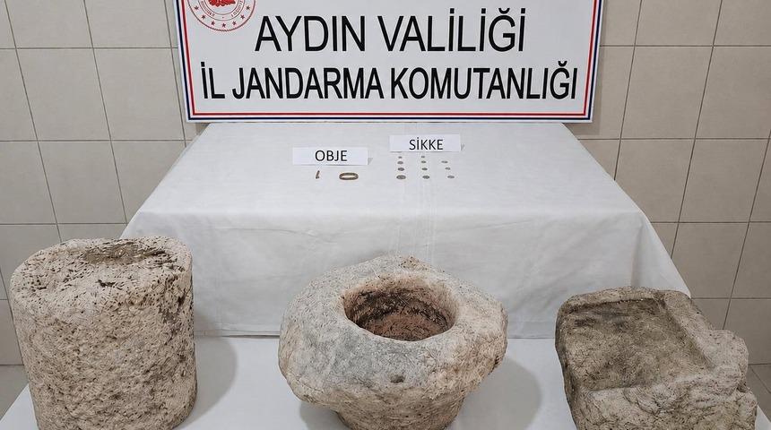 Bozdoğan&rsquo;da tarihi eser operasyonu