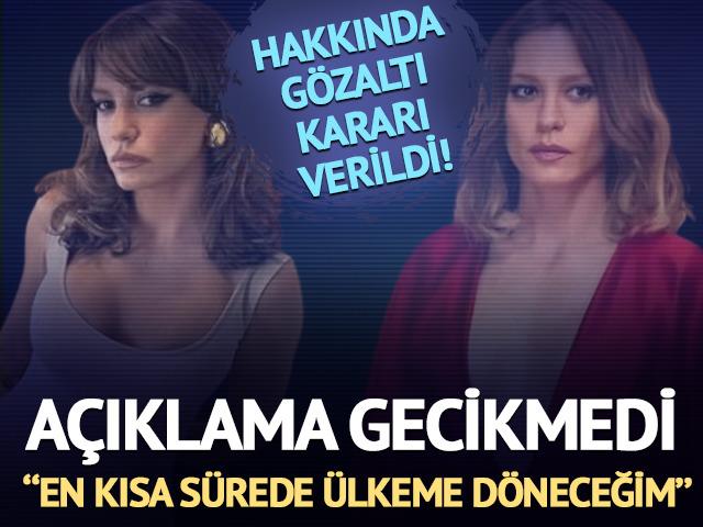 Hakkında g&ouml;zaltı kararı &ccedil;ıkmıştı! A&ccedil;ıklama gecikmedi