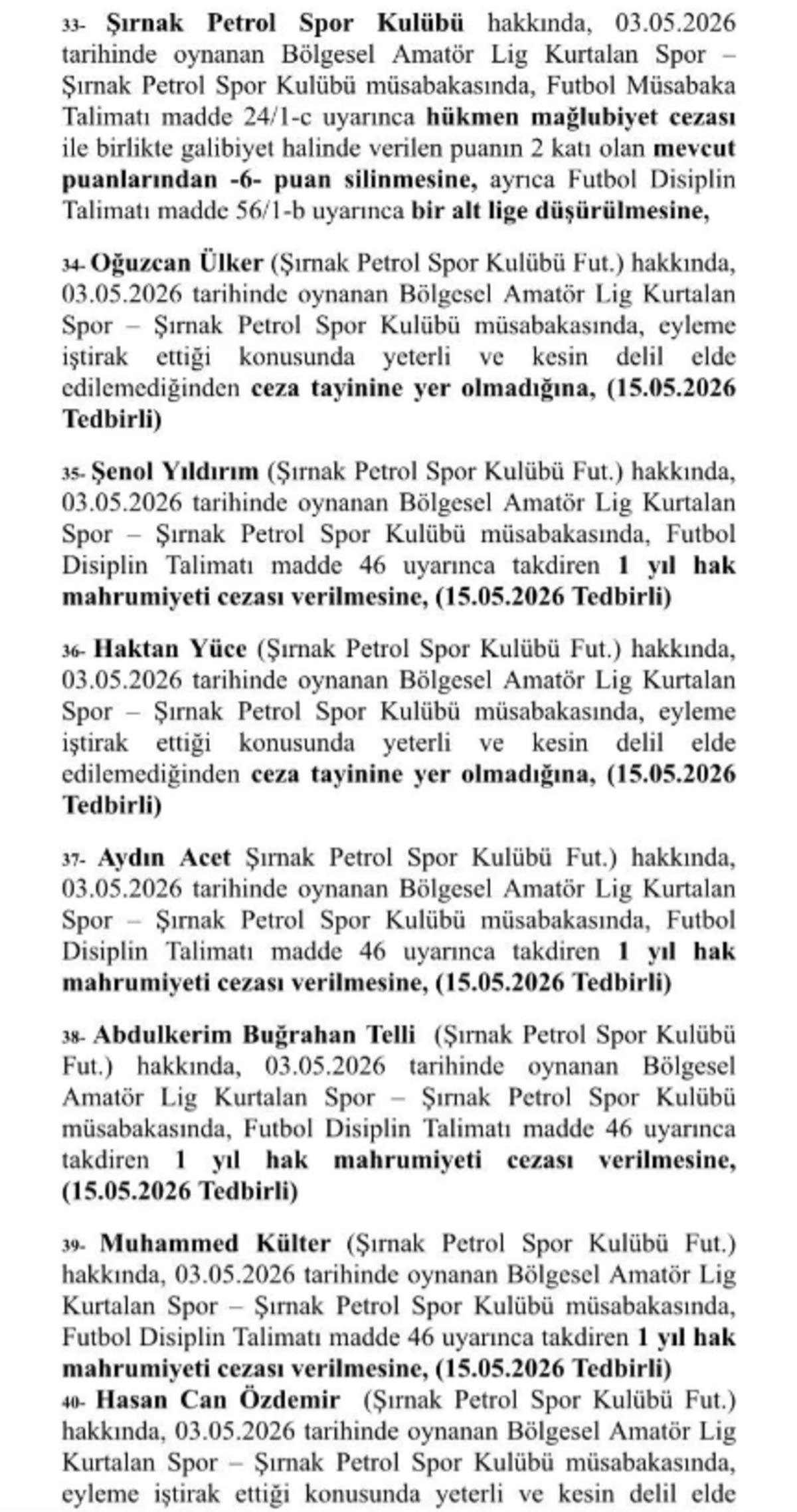 TFF kararını a&ccedil;ıkladı! 2 kul&uuml;p resmen k&uuml;me d&uuml;ş&uuml;r&uuml;ld&uuml; 4