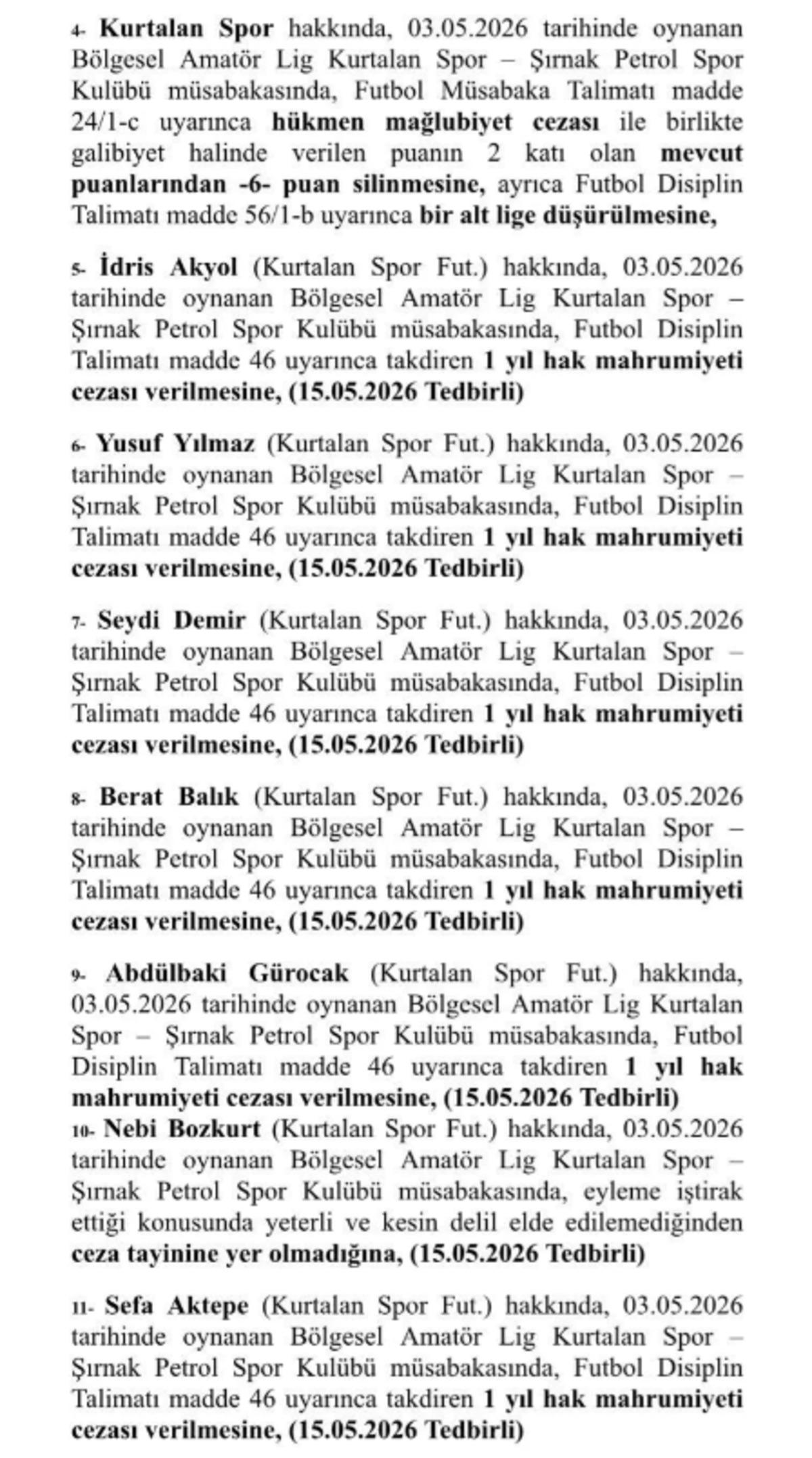 TFF kararını a&ccedil;ıkladı! 2 kul&uuml;p resmen k&uuml;me d&uuml;ş&uuml;r&uuml;ld&uuml; 3
