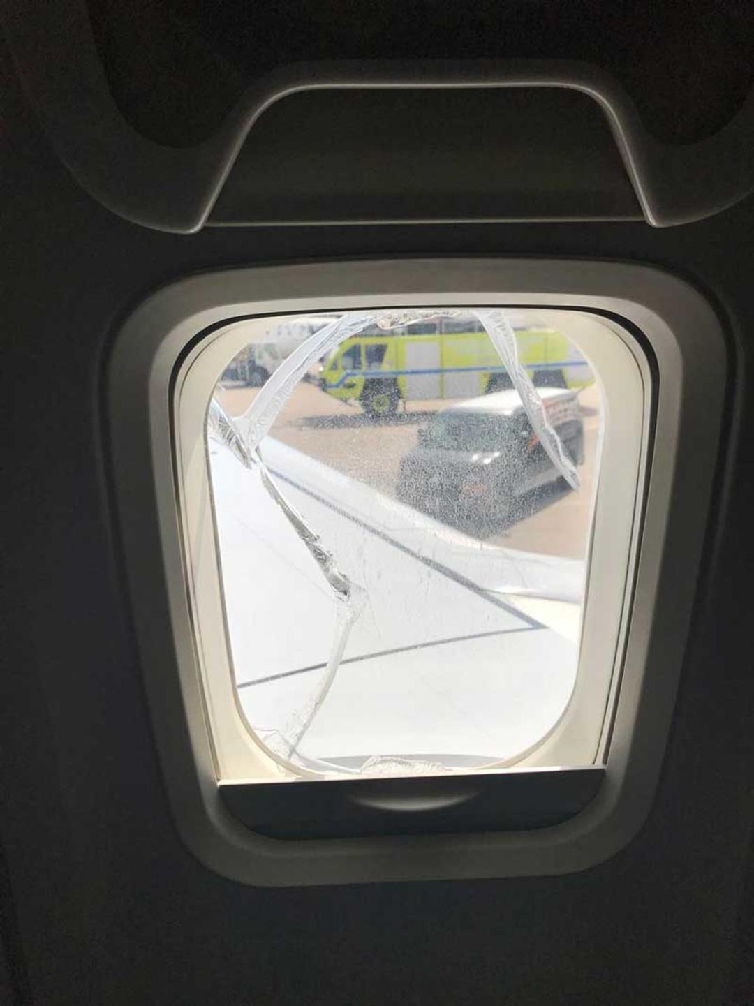 Yolcu u&ccedil;ağında şok anlar 