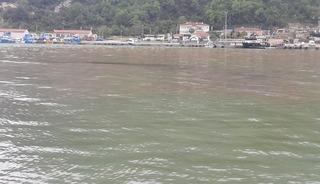 Dereye karıştı, denize kadar ilerledi! O ilde kimyasal alarmı