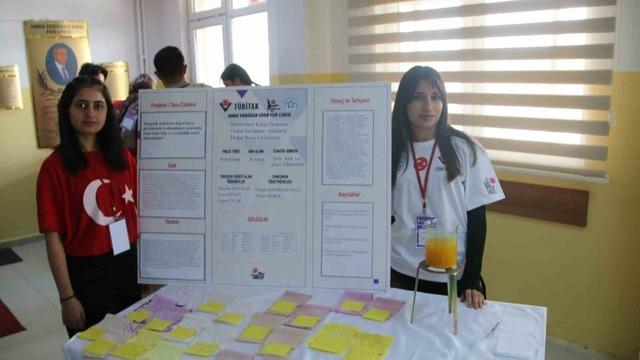 Gençlerin bilimsel projeleri görücüye çıktı