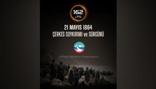 &Ccedil;erkes Soykırımı ve S&uuml;rg&uuml;n&uuml;&rsquo;n&uuml;n 162. yılı Kocaeli ve Samsun'da anılacak