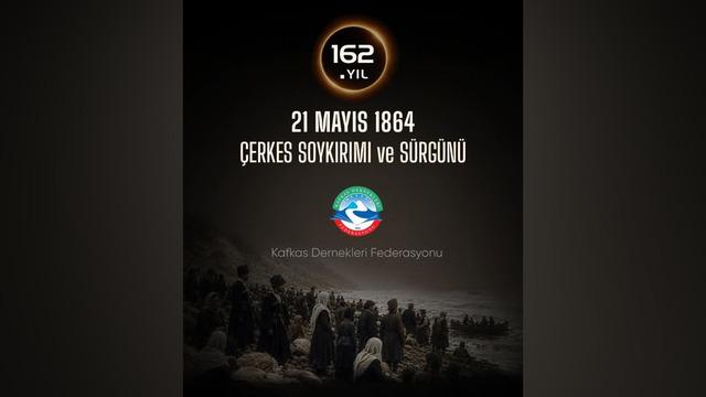 Çerkes Soykırımı ve Sürgünü’nün 162. yılı Kocaeli ve Samsun'da anılacak