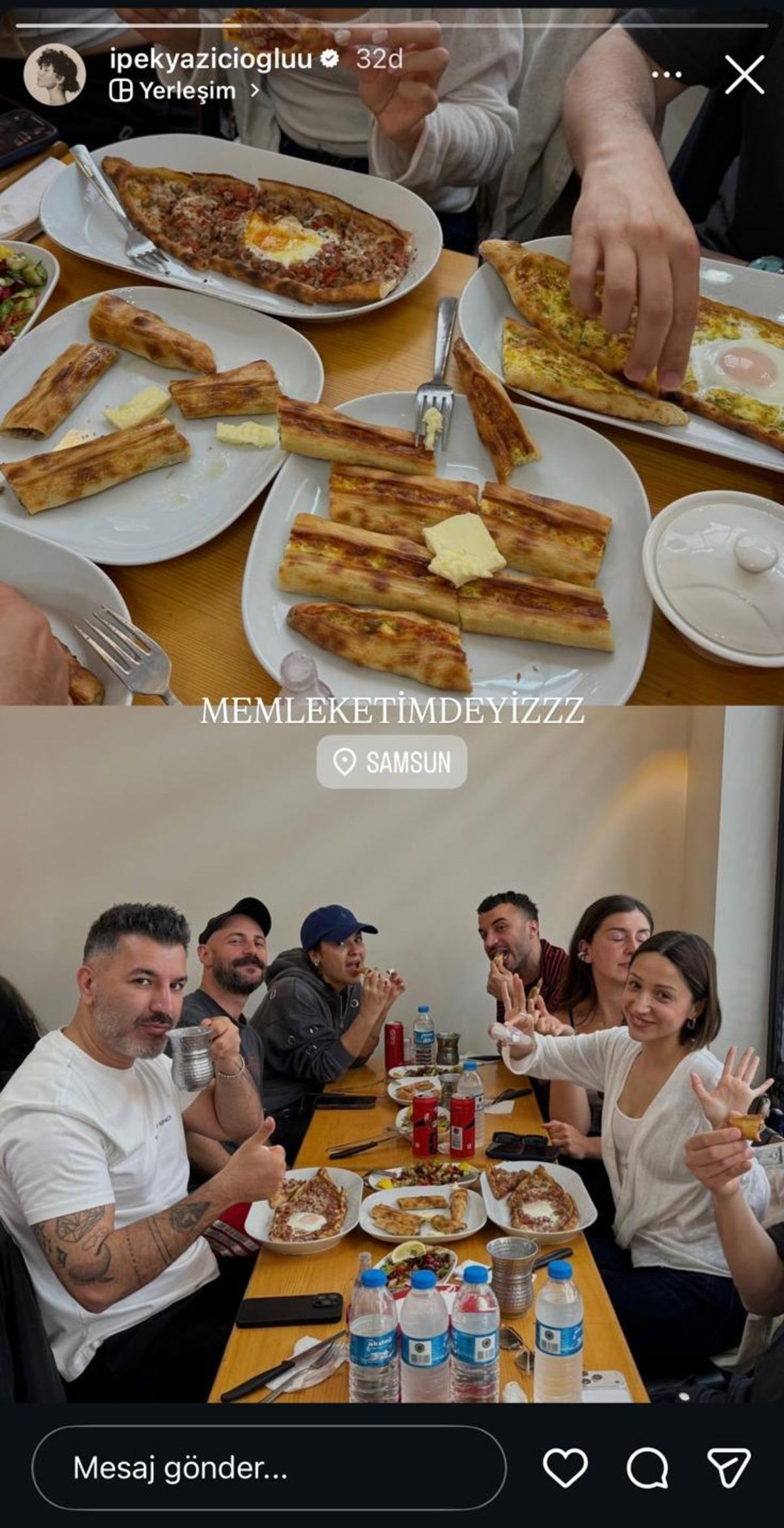 Eski eşlerden Samsun çıkartması! Biri evleniyor biri bebek bekliyor 3