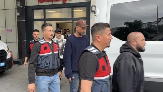 Uyuşturucu soruşturmasında gözaltına alınan ünlüler sağlık kontrolünden geçirildi