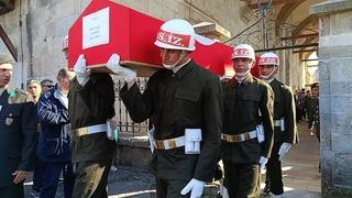 Edirne'de Kıbrıs Gazisi Celal Koç son yolculuğuna uğurlandı