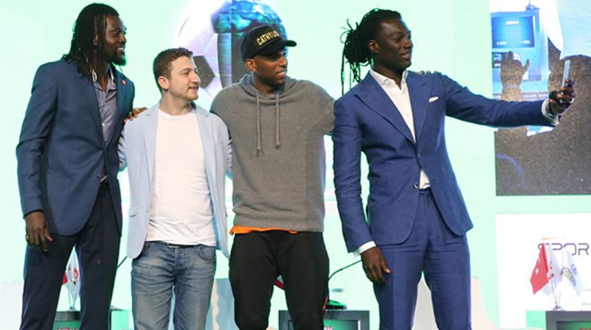 Gomis, Babel ve Adebayor Uluslararası Futbol Ekonomi Forumu'nda konuştu