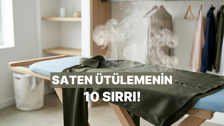 Saten kıyafetleri &uuml;t&uuml;lemenin 10 kolay yolu