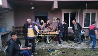 Benzinle soba yakmak isterken &ouml;l&uuml;mden d&ouml;nd&uuml;ler: 4 yaralı