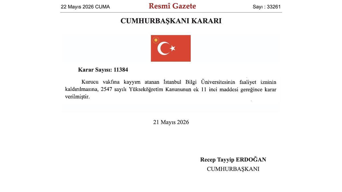 Bilgi &Uuml;niversitesi kapatıldı, &ouml;ğrenciler şaşkına d&ouml;nd&uuml;: &lsquo;Ne yapacağız şimdi!&rsquo; 1