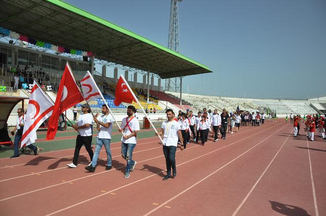 Uluslararası Özel Atletizm Oyunları KKTC’de başladı.