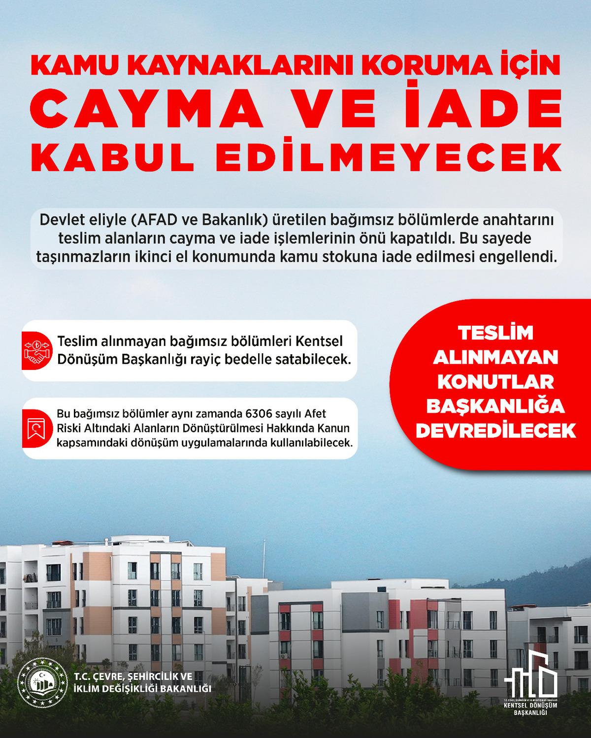 Bakan Kurum duyurdu: Torba kanun deprem bölgesinde! Resmi Gazete’de yayımlandı 2