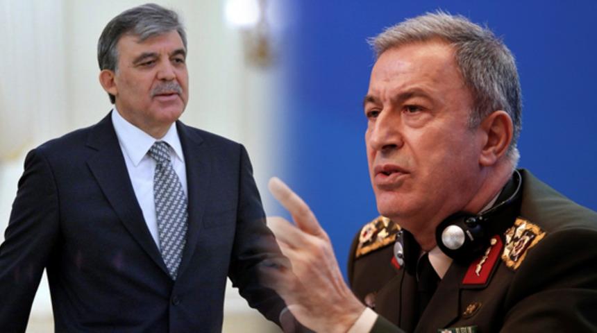Hulusi Akar-Abdullah G&uuml;l g&ouml;r&uuml;şmesinde neler yaşandı?