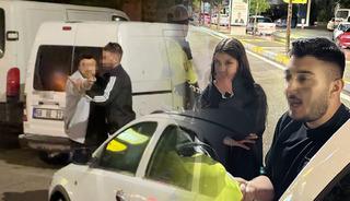 Polise yalvardı, k&uuml;fredip ka&ccedil;tı: "Beni bozma"