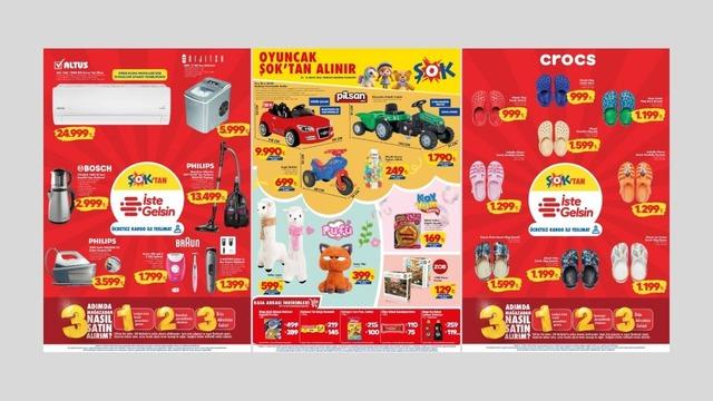 ŞOK'a Crocs terlik geliyor! 23 Mayıs 2026 ŞOK aktüel kataloğu 