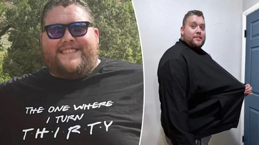 32 yaşındaki adam 3 şeyi hayatından &ccedil;ıkardı 68 kilo verdi!