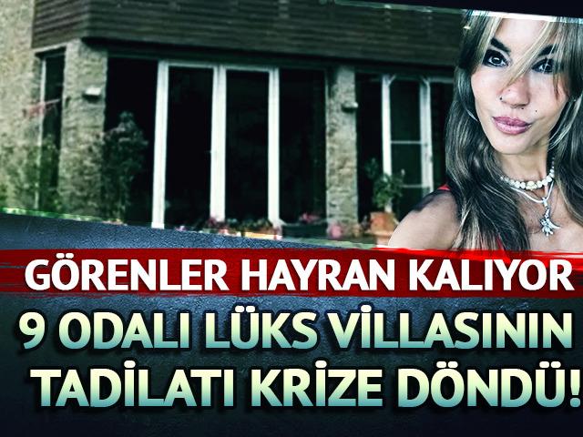9 odalı l&uuml;ks villasının tadilatı krize d&ouml;nd&uuml;! G&ouml;renler hayran kalıyor