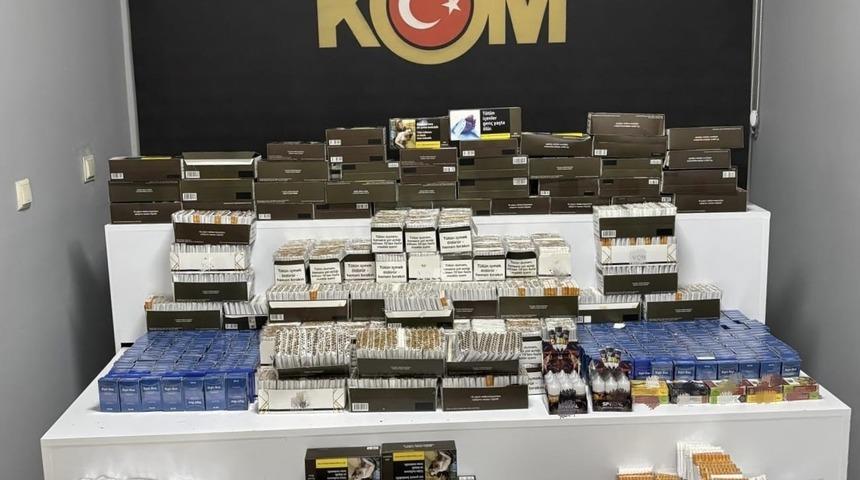 Niğde&rsquo;de ka&ccedil;ak t&uuml;t&uuml;n operasyonu: 9 ş&uuml;pheli yakalandı