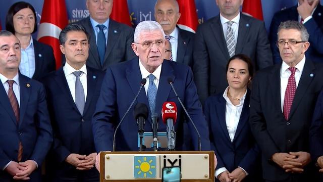 İYİ Parti lideri Müsavat Dervişoğlu'ndan CHP'ye tam destek! İYİ Parti bu süreçte taraftır!