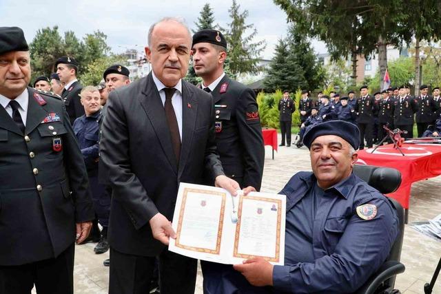Ordu&rsquo;da engelli bireyler temsili asker oldu 5