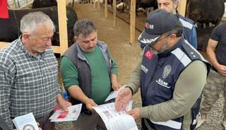 Polis, kurban pazarında vatandaşları dolandırıcılığa karşı uyardı