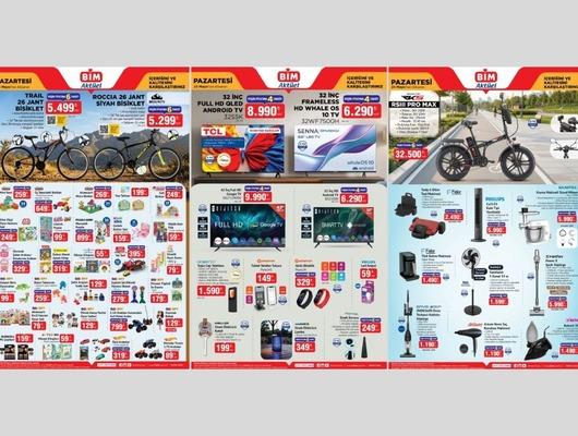 BİM'e elektrikli bisiklet geliyor! 25 Mayıs BİM kataloğu 
