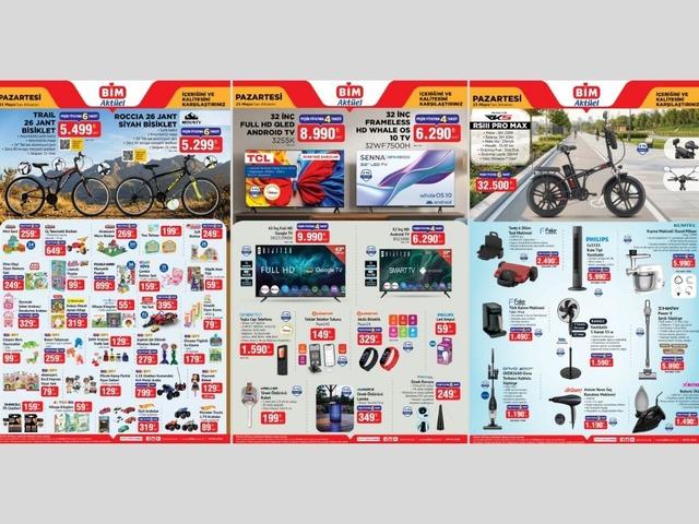 BİM'e elektrikli bisiklet geliyor! 25 Mayıs 2026 BİM kataloğu 