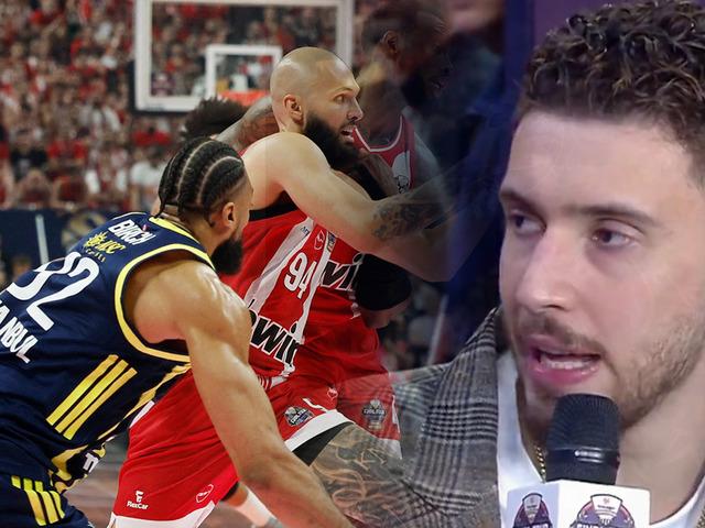 NBA yıldızımız Alperen Şeng&uuml;n'e Euroleague'de &ccedil;irkin saldırı!