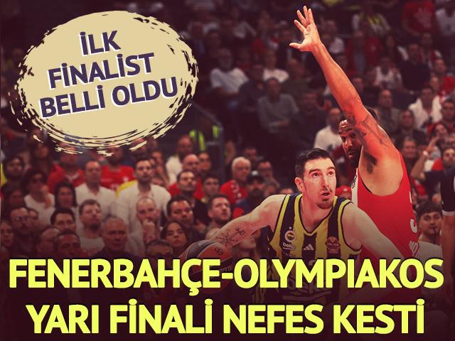 Fenerbah&ccedil;e Beko, Euroleague yarı finalinde Olympiakos'a kaybetti!