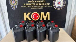 Muğla’da bayram tatili öncesi sahte alkol operasyonu