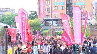 CHP İstanbul İl Başkanlığı yürüyüş düzenledi