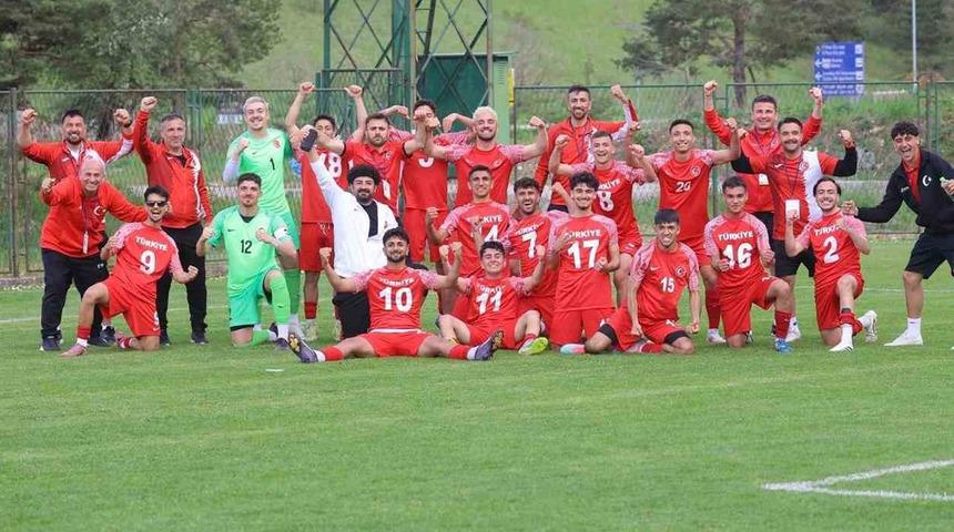 İşitme Engelliler U23 Milli Takımı, D&uuml;nya Şampiyonası&rsquo;nda finale y&uuml;kseldi