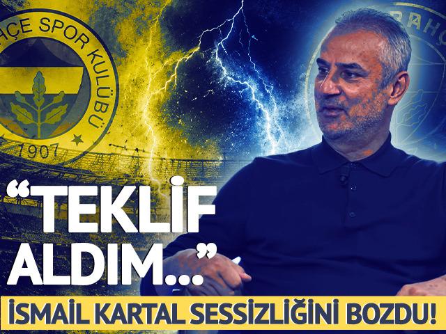 İsmail Kartal sessizliğini bozdu! Fenerbah&ccedil;e'ye mi d&ouml;n&uuml;yor?