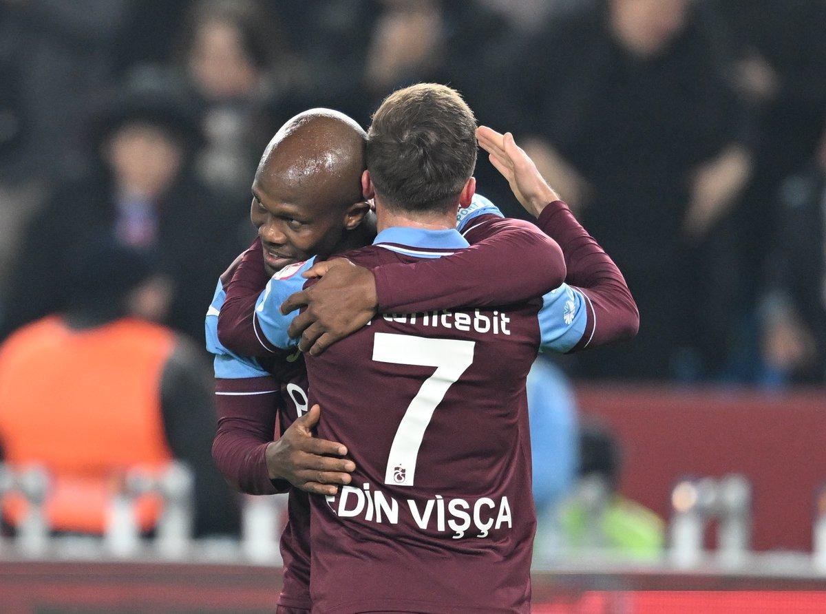 Trabzonspor’da Nwakaeme ve Edin Visca veda etti 1