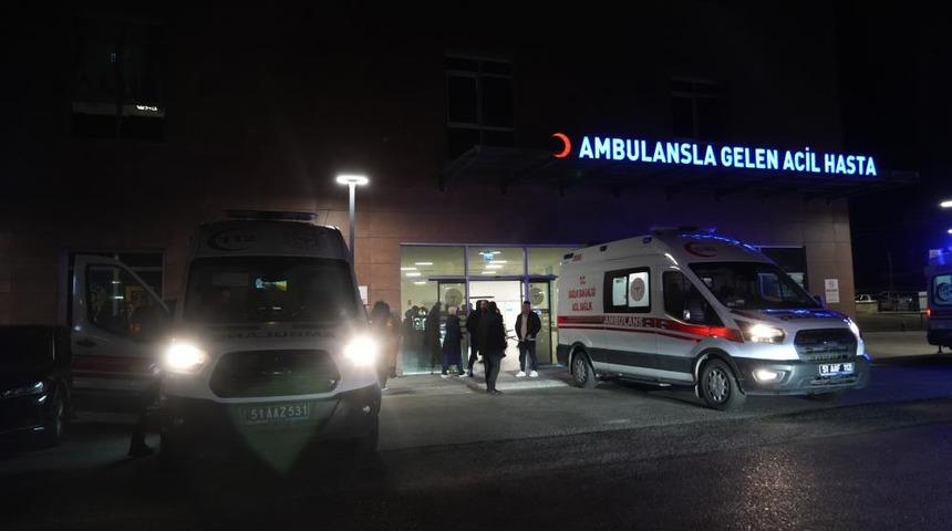 Niğde'de aile kavgası kanlı bitti: Kayınpeder ağır yaralandı