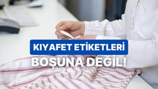 Kıyafet etiketindeki sembolleri okumakta ne kadar uzmansın?