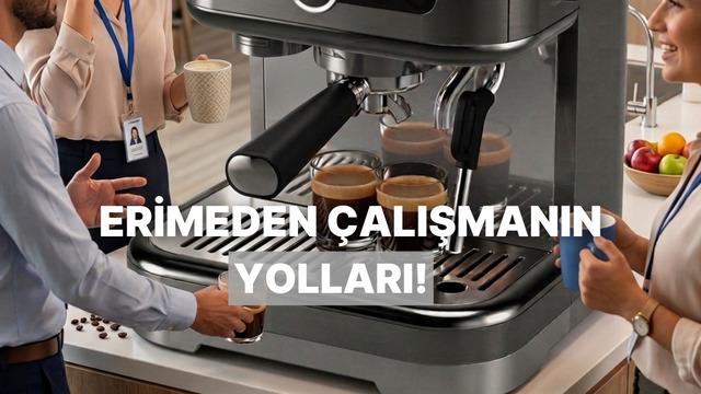 Ofiste yaz rehavetini dağıtıp konsantrasyonu artıracak buz gibi çözümler